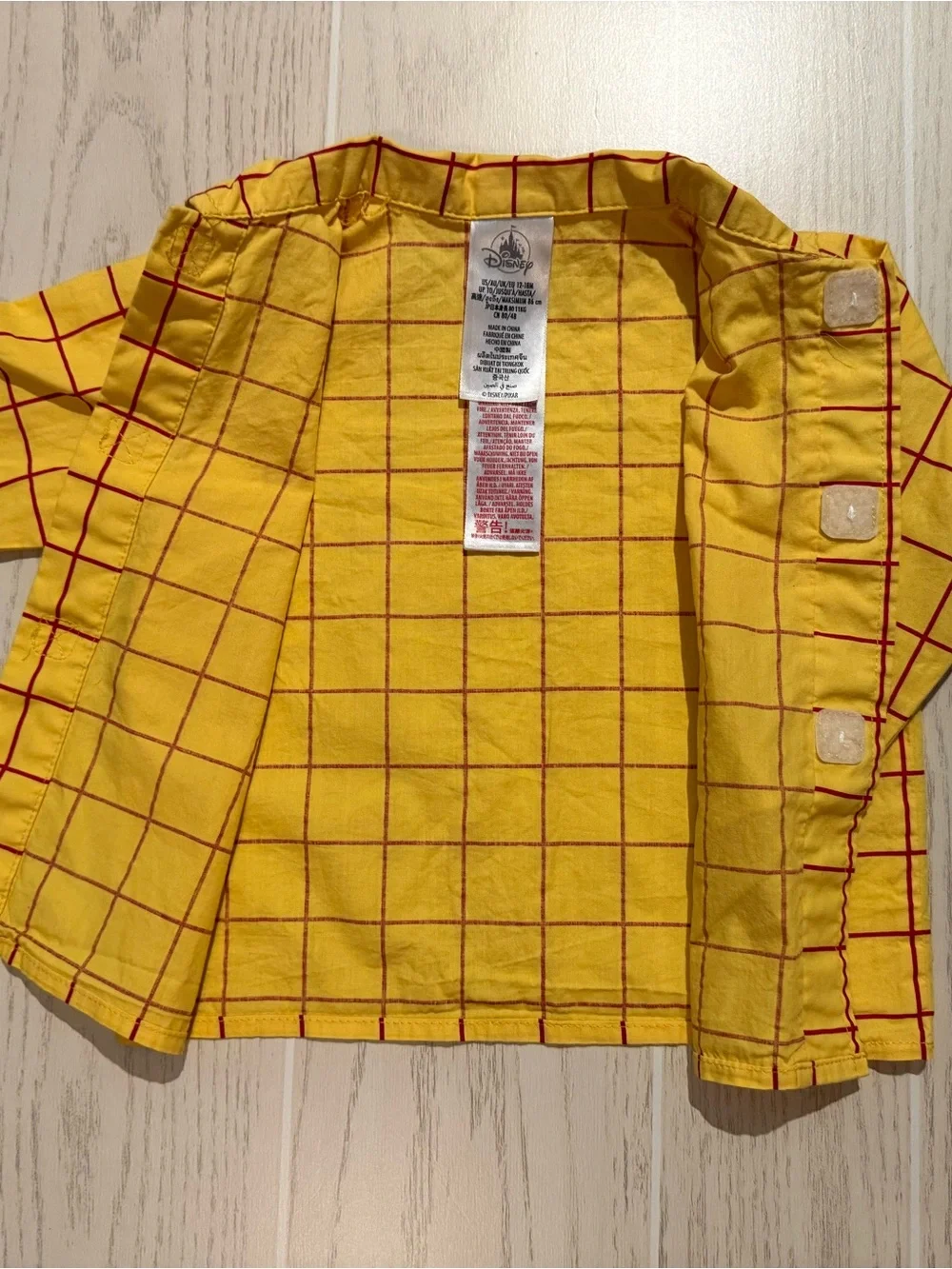Disney Toy Story Woody 3 Piece Baby Outfit Size 12-18M Western Cowboy Sheriff